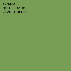 #779E54 - Glade Green Color Image
